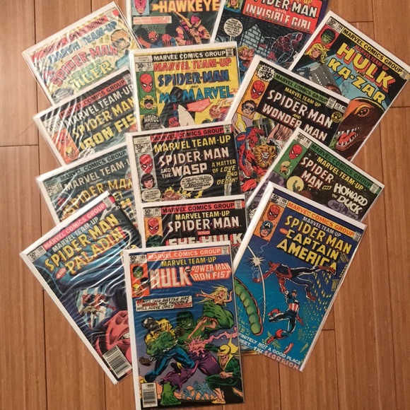 Marvel Other - Marvel team up comic books - lot of 14